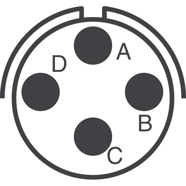 PT06A-12-4P(470) Amphenol Industrial Operations  Assemblages de connecteurs circulaires